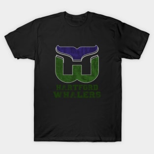 Distressed Hockey Logo Fans T-Shirt